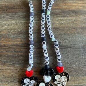 Gothic Romance Beaded keychain